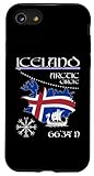 Islandia - Círculo Polar - Bandera vikinga de la Isla Vegvisir Carcasa para iPhone SE (2020) / 7/8