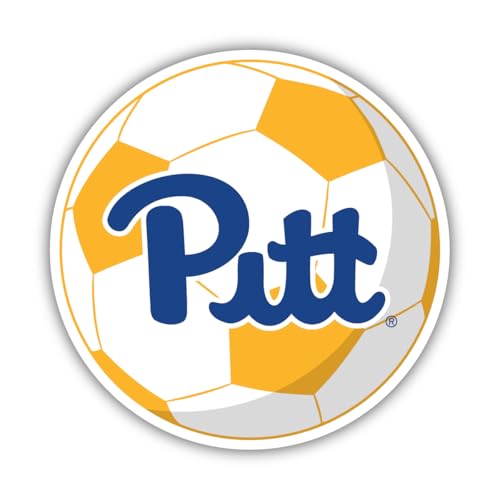 Pittsburgh Panthers Soccer Vinyl Decal Sticker – Officially Licensed 6-Inch