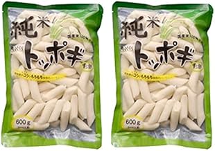 Reimendo Junmai Toppogi, 21.2 oz (600 g) x 2 Piece Set, Chewy and Delicious, Korean Food, Korean Food, Easy Cooking, Commercial Use, Mochi