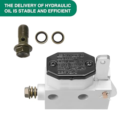 Image of Brake Master Cylinder Pump,Hydraulic Brake Master Cylinder Pump, Foot Brake Pump,Disc Brake Pump Suitable For Go Kart ATV UTV 4 wheel Motorcycle Modification Parts