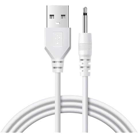 TAJIAWEY Vibrator Charger USB to DC 2.5mm Cover