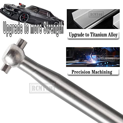Rcmyou Carbon Fiber Drive Shaft Cvd Upgrades Part Axles Upgrades Part For 1/7 Arrma Infraction 6S Blx/Felony 6S Blx/Limitless Roller,Carbon Fiber Titanium Center Driveshafts Drive Shaft Cvd Hops Up #TOP2