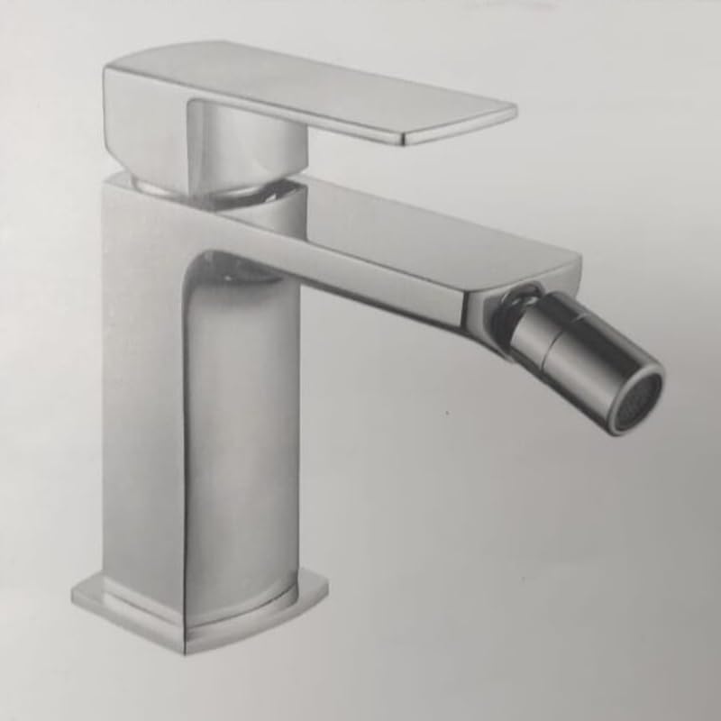 IMPALLI Bidet Bidet Łazienka Kran Z Kran Bidet Kran z kranem Click Clack 1 '' 1/4 elastyczny i zbyt pełny w zestawie bateria bidetowa chromowane wykończenie