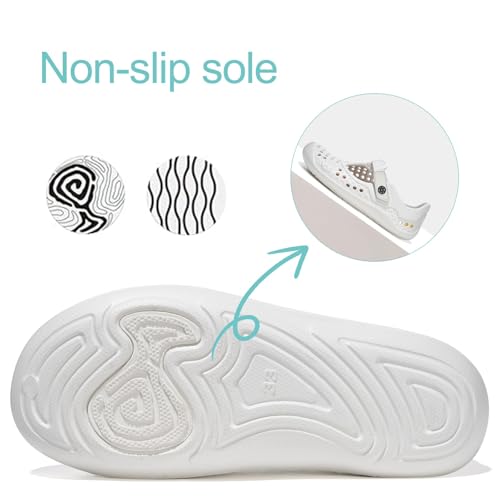 Image of Water Shoes for Kids Swim Aqua Shoes Toddler Boys Girls Barefoot Sport Beach Pool Sandals Quick Dry Lightweight Breathable Slip on Sneakers (Toddler /Little Kid /Big Kid)