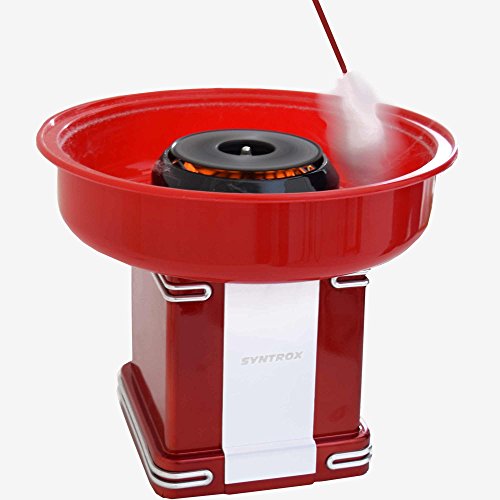 Syntrox Germany Zuckerwattermaker Zuckerwattemaschine Zuckerwatteautomat ZWM-500W Oregon – Bild 4