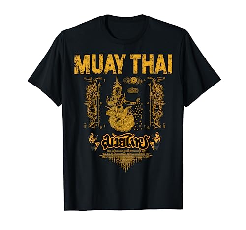Sawadee thai traditional sak yant thai twin tiger muay thai Camiseta