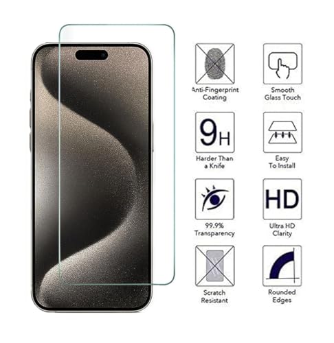KP TECHNOLOGY Case and Screen Protector for iPhone 15 Pro Max - Image 4