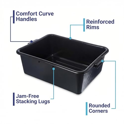 Caja de autobús de polipropileno resistente de 7 cm de alto 3