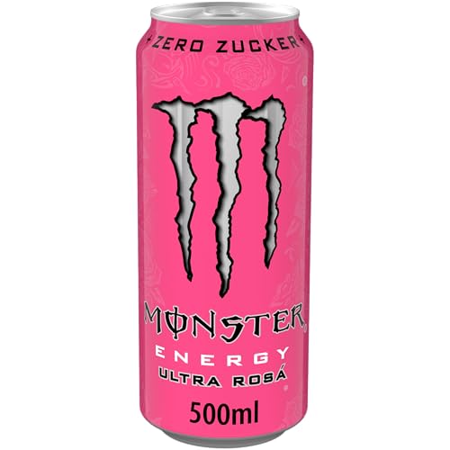 Image of Monster Energy Ultra Rosa, Energy Drink With A Refreshing Grapefruit Flavor - Without Sugar And Without Calories 500Ml (Pack Of 12)