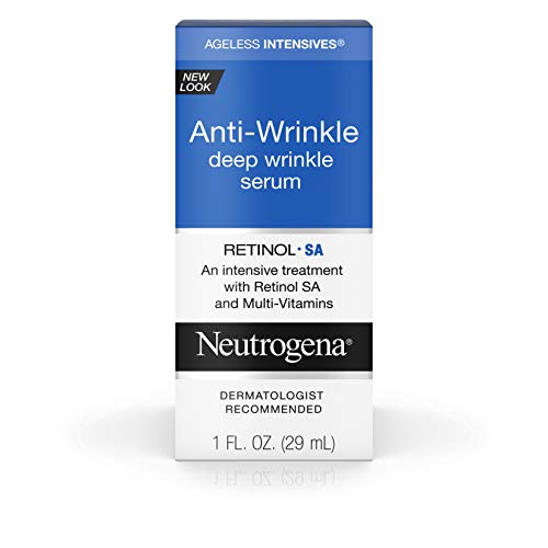 Neutrogena Ageless Intensives Anti-Wrinkle Deep Wrinkle Face Serum Treatment With Retinol Sa & Multi-Vitamins To Reduce Crow's Feet, Laugh Lines, & Under Eye Wrinkles, 1 Fl. Oz #TOP3