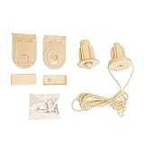 Blindecor | Kit de Mecanismo para Cortinas Enrollables | Compatible con Tubos de 43 mm - Beig| Caja mecanismos de sustitución Completo
