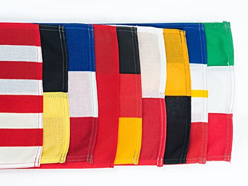 New Marine Boat flag Lower Saxony, 20 x 30 cm - Image 2