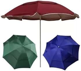 Guarda-sol 2,40m Liso com Proteção UV, Ideal para Praia e Piscina, Ajuste de Altura 2 Níveis