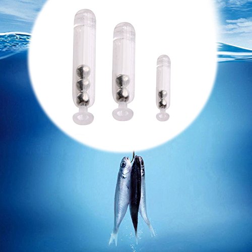 Size 27 Mm 10Xworm Jig Fishing Lure Baits Rattles Insert Tube Rattles Shake