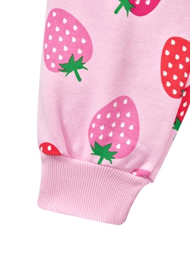 Image of RETSUGO Little Girls 2 Piece Clothing Sets Toddler Unicorn Sweatshirts and Leggings Cotton Fall Winter Casual Outfits 3-8T