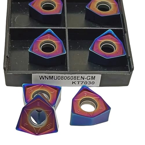 Juego de 10 insertos para fresa de carburo tungsteno miniatura 3