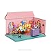 Disney The Simpsons Living Room Diorama House Playset, 2.5-Inch Scale Homer Action Figure and Accessories