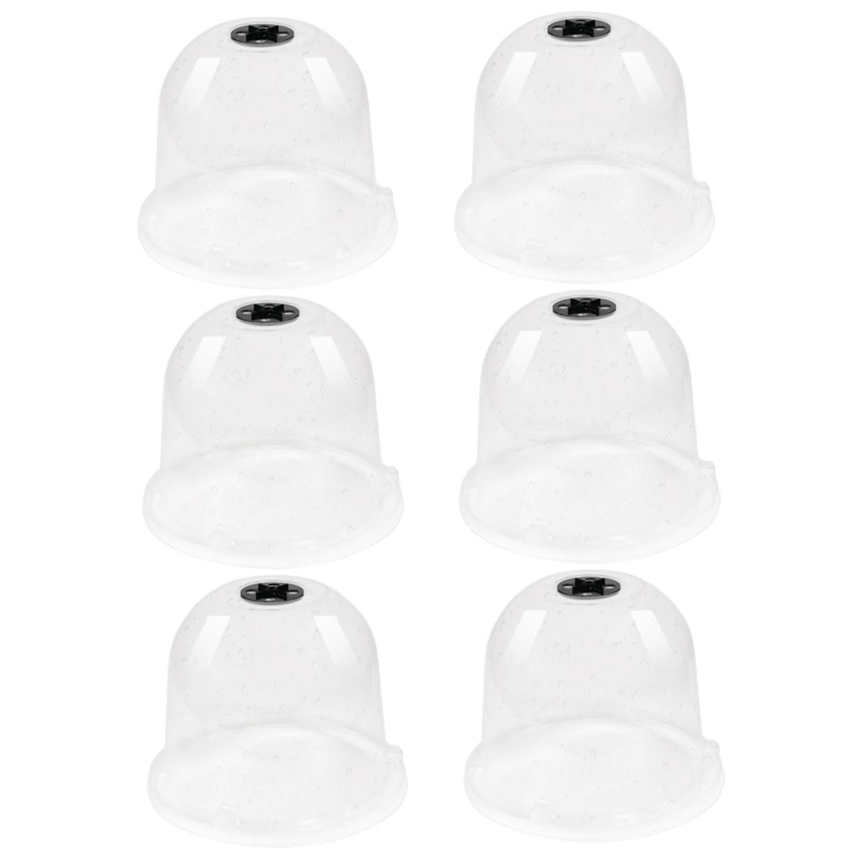 YARNOW Lot De 6 Cloches en Plastique pour Plantes – D'humidité pour – Plante De Jardin avec Matériau Respirant – Plante –