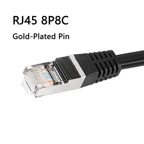 Cable de Extensión RJ45 30 cm Cat5E Impermeable miniatura 2