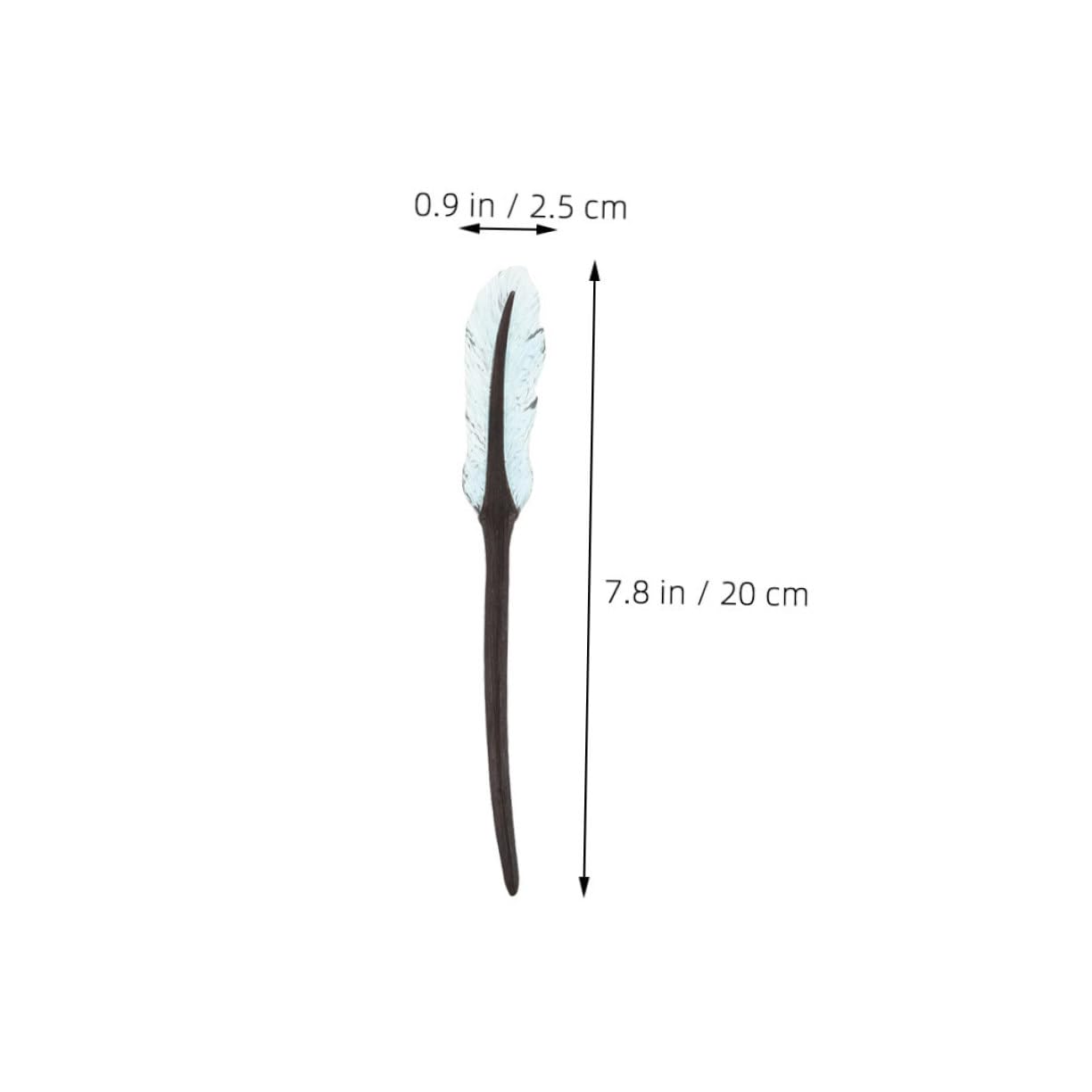 2pcs Vintage Plume Wooden Hair Sticks Elegant Chinese Style Hairpins for Daily Use and Comfortable Design for Women Updos and Buns