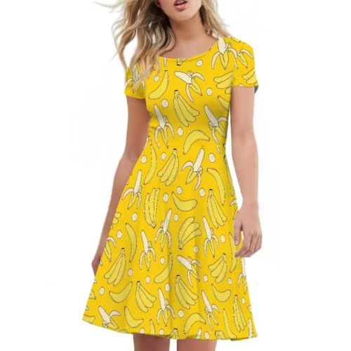 Youngerbaby Cute Love Paw Print Girls Skirts Casual Dresses Novelty Swing Midi Dress Festival3