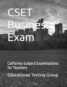 Paperback CSET Business Exam: California Subject Examinations for Teachers Book