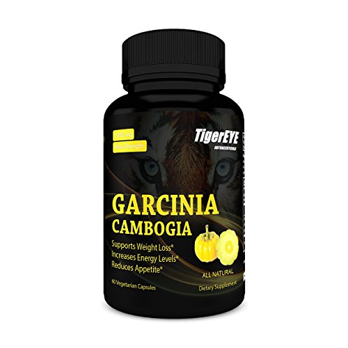 Pure Garcinia Cambogia Extract 100% New Extra Strength, All Natural Appetite Suppressant, Boosts Energy, Carb Blocker, Weight Loss Supplement, 60 Vegetarian Capsules Pure Garcinia Cambogia Extract 100% New Extra Strength, All Natural Appetite Suppressant, Boosts Energy, Carb Blocker, Weight Loss Supplement, 60 Vegetarian Capsules