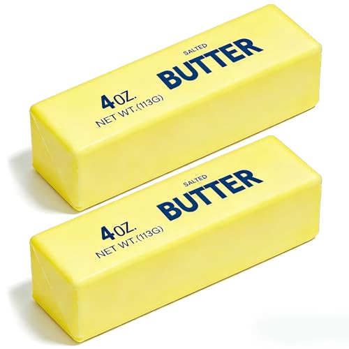 Atsmoce 2 Stuck Slow Rising Butter Squishy Stick Squishy Butter PU Quetschspielzeug
