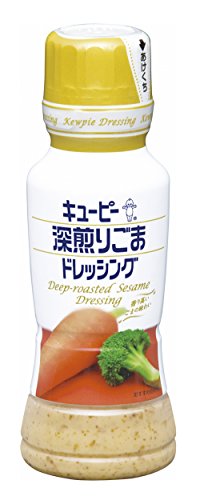 Japanese Kewpie Deep-Roasted Sesame Salad Dressing 180 ml , 8.0 fl oz (227g)