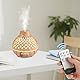 Czemo Aroma Diffuser 400ml Ultraschall Luftbefeuchter Duftöl Duftlampen Aromatherapie Diffusor mit Fernbedienung und 14 Farben LED für Yoga Büro Schlafzimmer