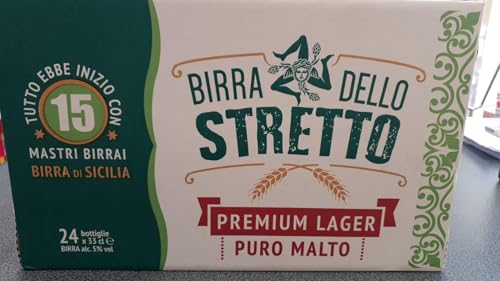 Birrificio messina - Birra della stretto -conf. 24 x 330 ml