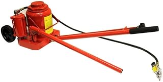 50 Ton Air/Hydraulic Bottle Jack Auto Truck RV Repair Lift Handle w/Wheel
