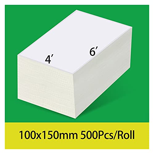 Image of Thermal Barcode Label Printer Support 4x6 Shipping Label Printe Bluetooth WiFi Support Adhesive Sticker Paper(100 * 150)