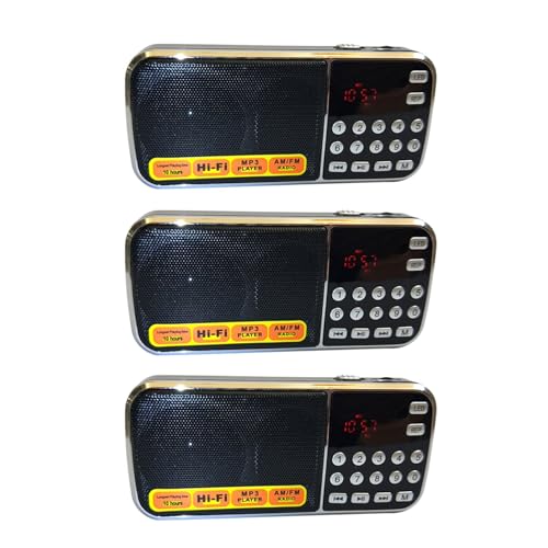 Radio de poche AM FM L-088AM rechargeable pour capter partout sans piles jetables