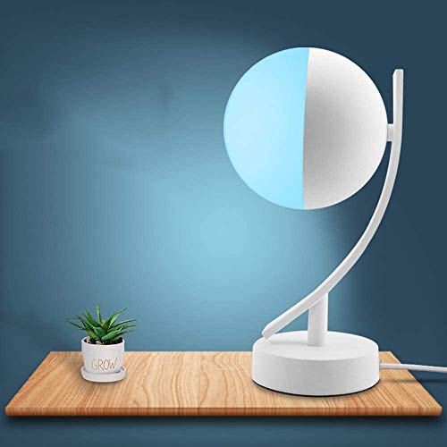 Lampe de bureau et chevet LED multicolore avec télécommande pour salon