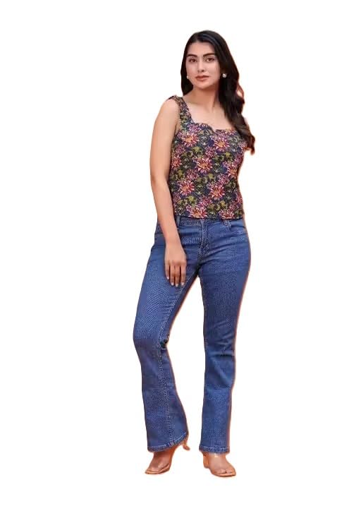 Women's Floral Kurta with Sharara Set, Pink and White, Sleeveless, Ethnic Wear - Review, Price and Buying Guide