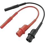 CAT III 1000 V, CAT IV 600 V VOLTCRAFT MS-10-BK Sicherheits-Messleitungs-Set [Lamellenstecker 4 mm - Abgreifklemmen] 10.00 cm Schwarz, Rot 1 St.