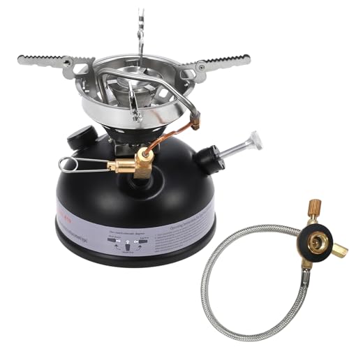 Jemora Tragbarer Outdoor-Camping-Mini-Benzinkocher, flüssiger Brennstoff, Diesel, Ölkocher