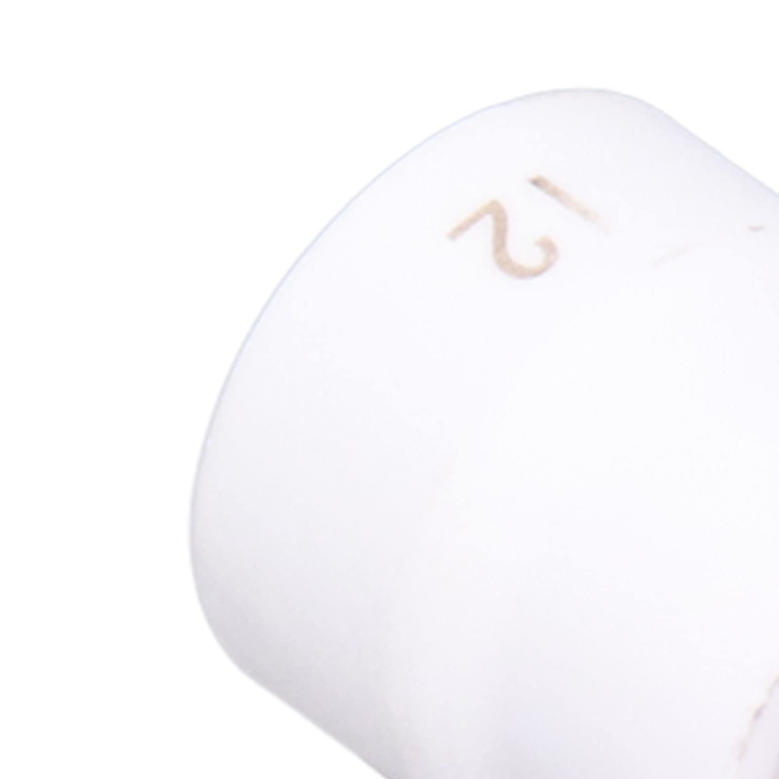 SIXRUN Przyssawka do Spawania TIG 2 szt. Dysza Ceramiczna 12 14 Zestaw (WHITE) | z plastikowym pudełkiem na uchwyt spawalniczy WP 9 17 18 20 25 26
