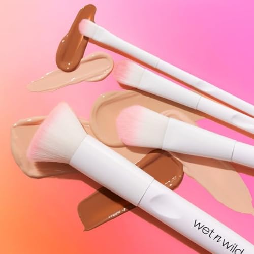Image of wet n wild Full Coverage Foundation Brush, Packed Bristles for All Formulas, Comfort Grip, Cruelty-Free & Vegan