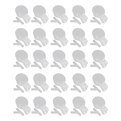 Chicken Water Cups, 25 Set Hanging Chick Waterer Large Chicken Water Feeder Bird Drinker Automatic Waterer Kit for Poultry