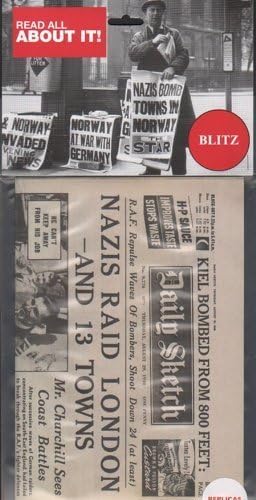 Memorabilia Pack Company London Blitz Replica Newspaper