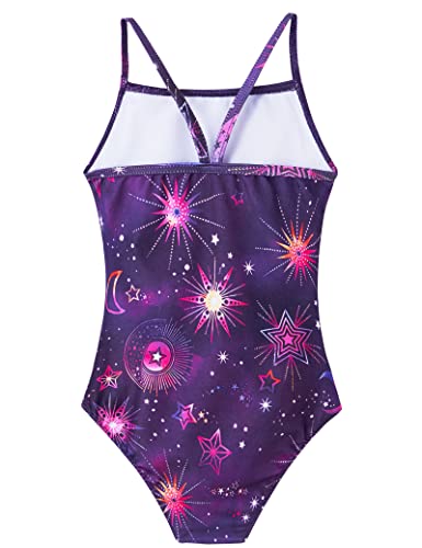 Image of Girls Swimsuits One-Piece Bathing Suits Multicolor Kids Sport Summer Beach Swimwear for 2-10 Years Old