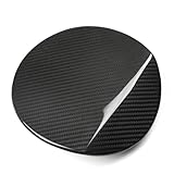 Jogon Dry Carbon Fiber Fuel Filler Door Cover Trim for GR Corolla GZEA14 Morizo Premium Core Hatchback 2023 2024 2025, Fuel Tank Cap, Gas Tank Lid Decoration (Glossy CF)
