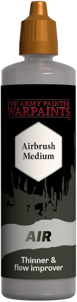 – The Army Painter Airbrush Medium, 100ml Dropper Bottle Acrylic Paint Medium, Airbrush Thinner, Flow Improver, for Airbrushing and Painting Wargaming Miniatures, Perfect for Tabletop Boardgames