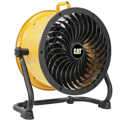 CATERPILLAR (HVD-14AC) High Velocity 14' Drum Air Circulator Fan with Heavy Duty Industrial Grade...