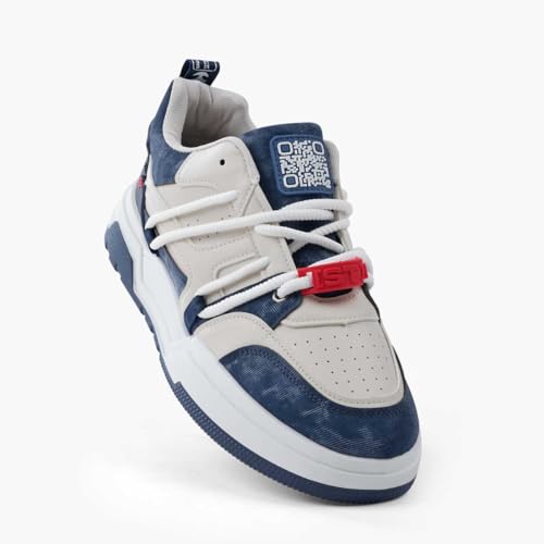 Image of SOLETHREADS Chaser Sneakers for Men | Stylish & Fashionable| Comfortable|Walking Shoes| Lightweight Flexible| Skid-Resistant| Everyday |Casual Shoes for Men