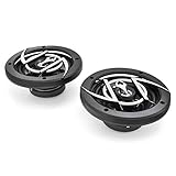 Imán de 20 oz Auna CS-508 Par de Altavoces para Coche 2x5 (13 cm, 2 vias, 500w Potencia máxima, Incluye Cables)