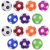 LIGHTAOTAO 14 Stück Teiliges Ersatzset Tischfußball Bälle Mini Bunte Kickerbälle für Tischkicker Zubehör Lebendige Farben Einfach zu Reinigen für Fußballtisch
