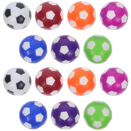 Parliky Balones para Futbolín de Mesa 36 MM Mini Balones de Colores para Repuestos de Futbolín y Juguetes de Escritorio Parliky Balones para Futbolín de Mesa 36 MM Mini Balones de Colores para Repuestos de Futbolín y Juguetes de Escritorio